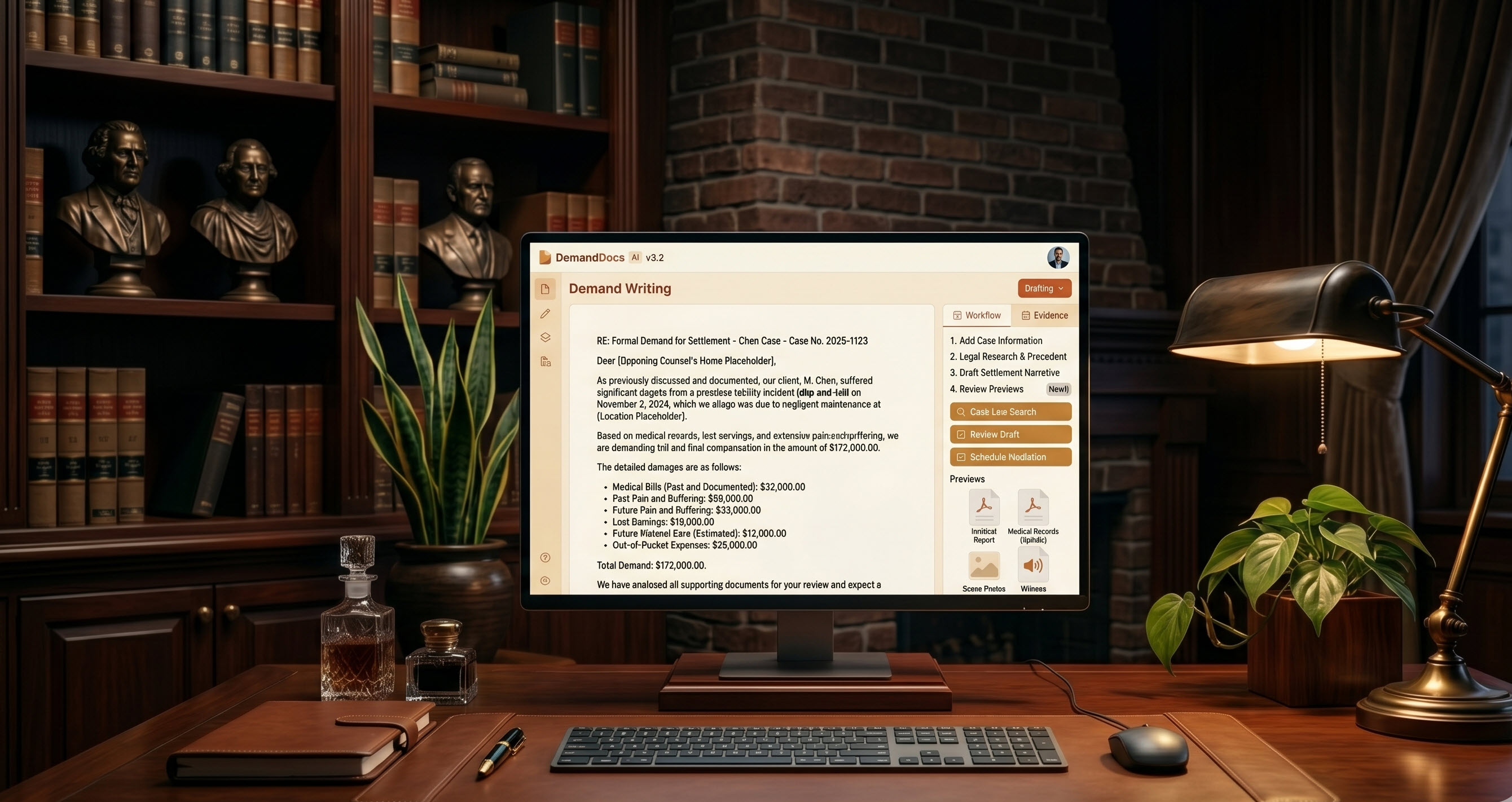 CounselorAI demand generation interface